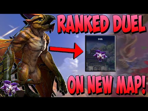 THERE'S ACTUALLY RANKED DUEL ON THE NEW SMITE MAP! SO FUN! - Masters Ranked Duel - SMITE