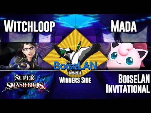 BoiseLAN Invitational: Witchloop (Bayonetta) Vs. Mada (Jigglypuff, Mewtwo) - SSB4 Singles Winners