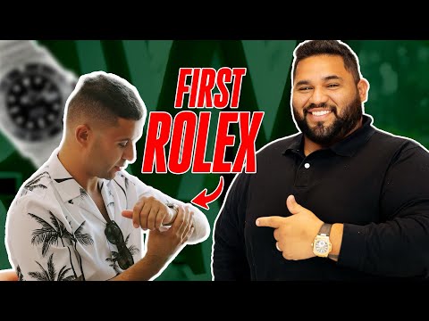 BUYING HIS FIRST ROLEX