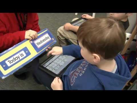 Screenshot of video: How to use iPads to communicate