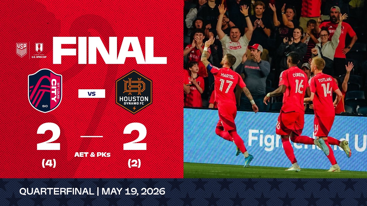 St. Louis City SC vs. Houston Dynamo FC | 2026 Lamar Hunt U.S. Open Cup Game Highlights