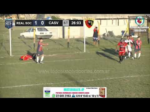 Real Sociedad (FV) 1 Deportivo San Vicente 0 - Fecha 2  Zona 1 - Asociación Metropolitana de Fútbol