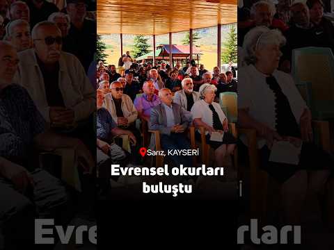 Sarız’daki okurlarımız Evrensel’le dayanışma için buluştu