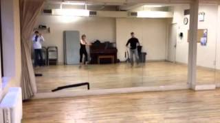 Elizabeth Stacey and Stephen Carrasco - I've got my love to keep me warm -  rehearsal December 2012