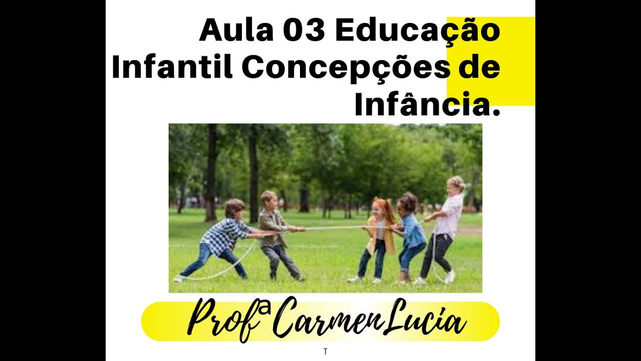 Educação Infantil Concepções de Infância