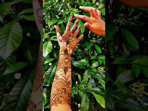 #newmehandidesign #Ragini mehandi design 😍☘️☘️