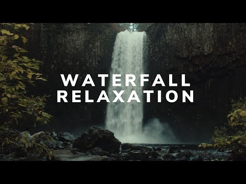 ☯︎ Relaksējošs ūdenskritums | Ūdens skaņas, plūstošs ūdens, balts troksnis gulēšanai, atpūta ☯︎