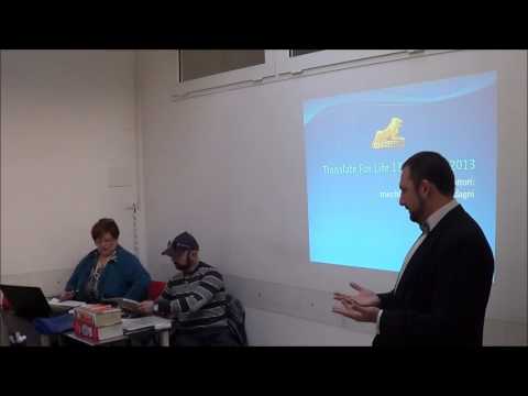 Corso per traduttori "Translate For Life 21-22 Settembre 2013"