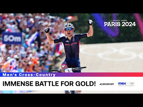 BACK TO BACK Olympic Golds For Tom Pidcock 🇬🇧 🥇 | Men's Cross-Country | #Paris2024 #Olympics