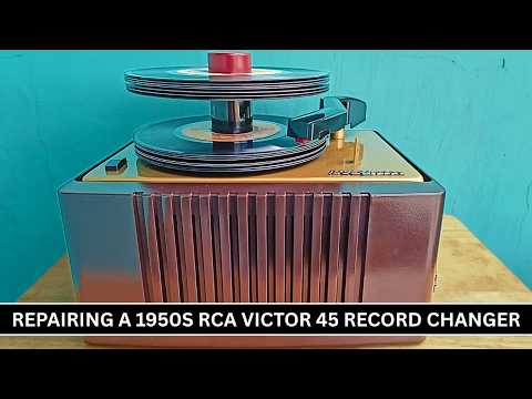 DIY Major Parts Repair of a 1950s RCA Victor 45 Record Changer