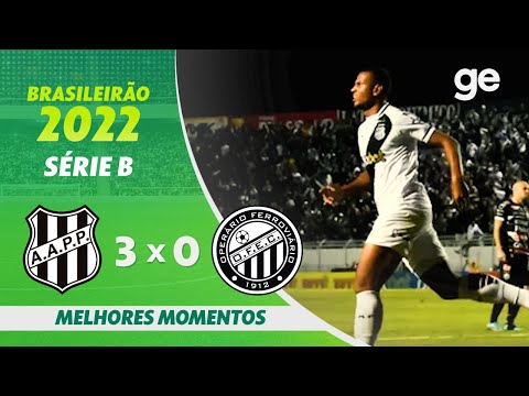 Gols e lances de Ponte Preta x Operário