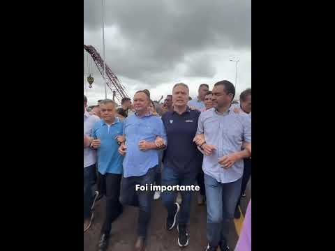 Inaugurada nesta terça-feira nova Ponte de Estreito, que liga os estados do Maranhão e do Tocantins