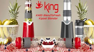 King K485 BlendToFresh Kişisel Blender Detaylı İnceliyoruz