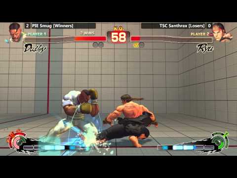 USF4 Grand Finals @ NLBC #113 - PIE Smug (Dudley) vs TSC Santhrax (Ryu) [720p/60fps]