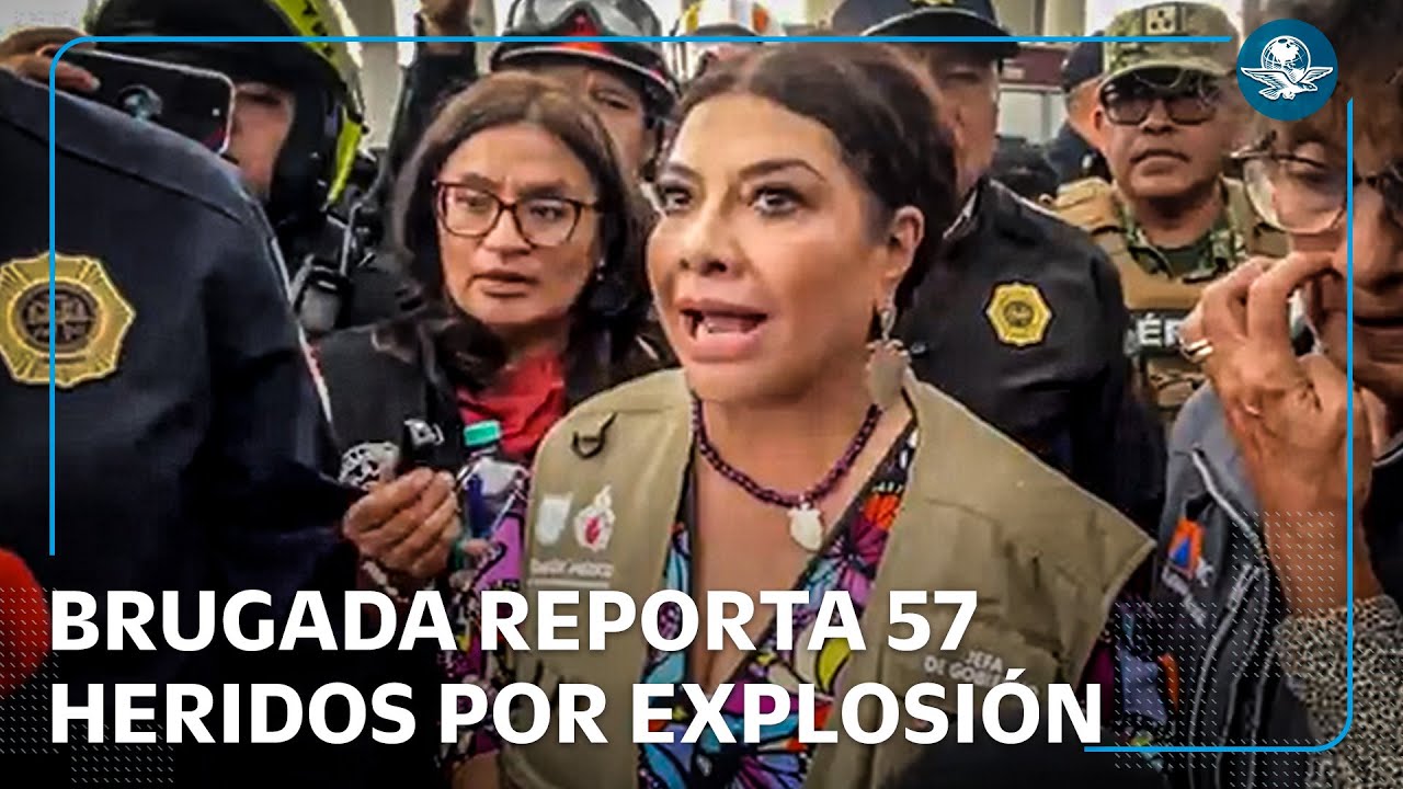 Clara Brugada da reporte sobre explosión de pipa en Puente de la Concordia