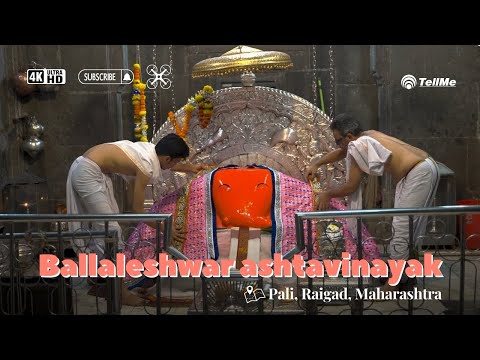 Take look at one of the most sacred and spiritual Ballaleshwar Ashtavinayak I Pali I Maharashtra