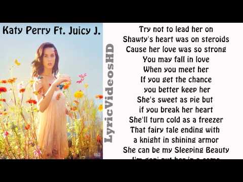 Katy Perry Feat. Juicy J. - Dark Horse Lyrics HD