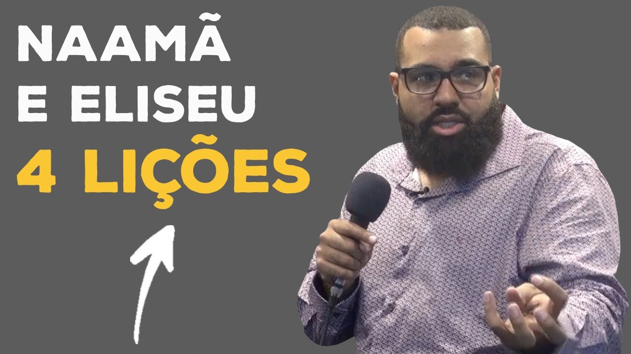 4 lições na história de Naamã e Eliseu