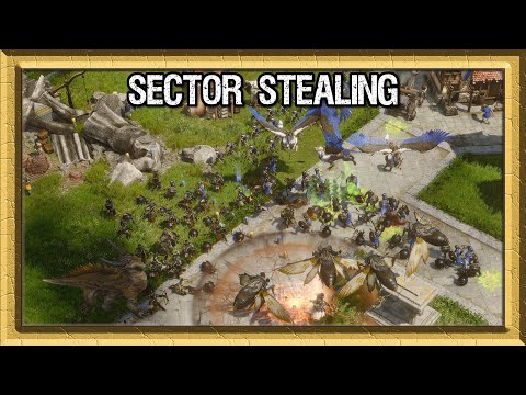 Humans(BestFriendEver) vs Dark Elves(Vic) Game 2 - Spellforce 3 Tournament #4 - Semifinals