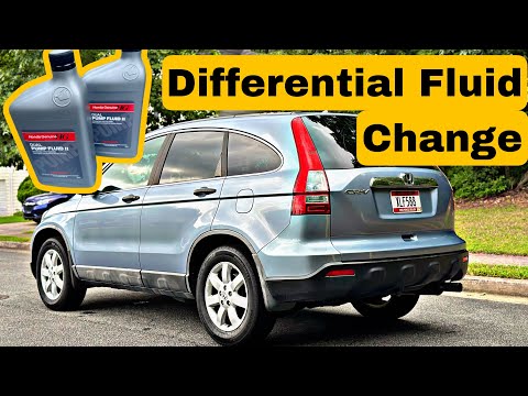 2007-2012 Honda CRV Rear Differential Fluid Change (noise fixed)