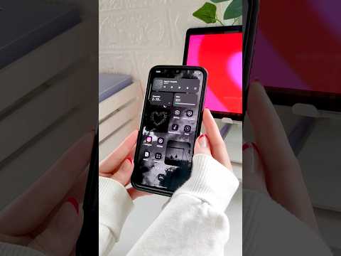 make your homescreen aesthetic without changing the app icons ♡ DARK MODE: ON | samsung galaxy 🖤