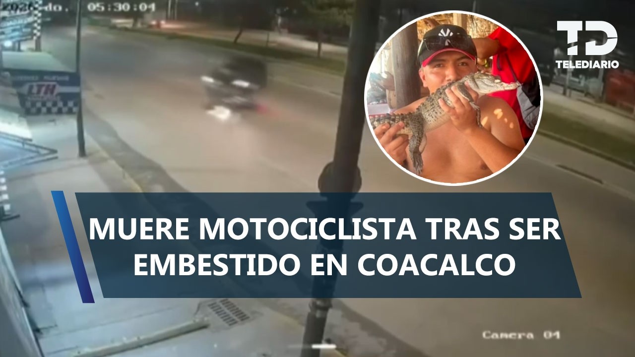 Brian, joven motociclista, muere tras ser embestido por auto en Coacalco; responsable sigue prófugo