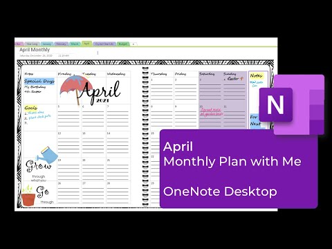 April 2021 Monthly Plan with Me