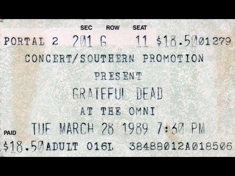 Grateful Dead - 3/28/89 - The Omni - Atlanta, GA - sbd