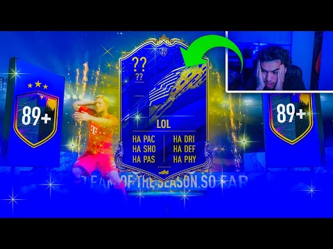 OPENING My 89+ DOUBLE UPGRADE PACK! CAN I GET A TOTY PLS (lol) - #FIFA20 Ultimate Team