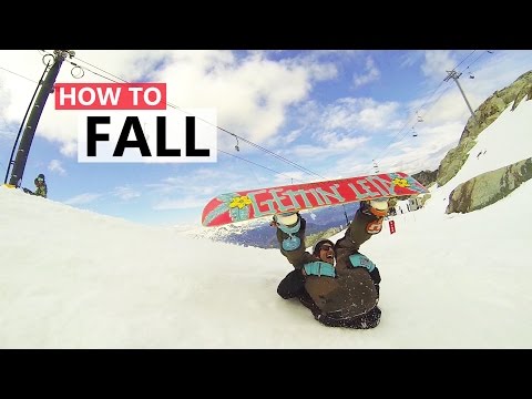 How to Fall on a Snowboard