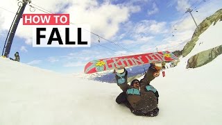 #21 Snowboard begginer - Manage your fall