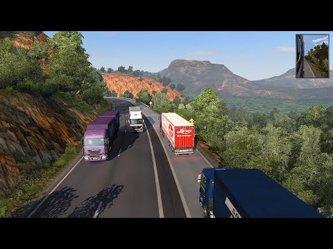 #01 ETS2 1.32 Promods 2.31 + EAA 5.04 Traveled a long road in Brazil !!