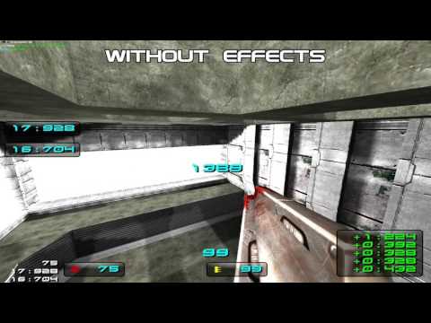 DeFRaG InGame rendering effects test (ABUSED)