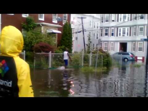 Flooding in Lynn, MA. August 12, 2018.