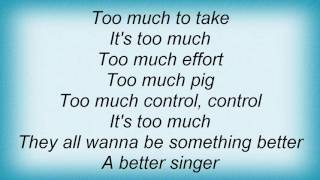 Bauhaus - Too Much 21st Century Lyrics