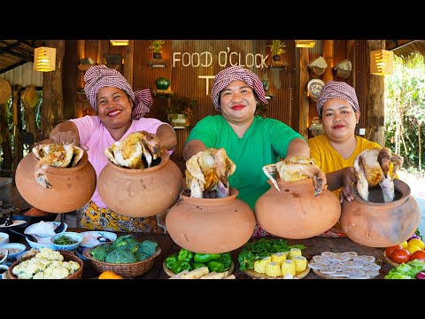 I Cook Chicken in Clay Pot Yummy Recipe | Most Delicious Cooking Chicken in My Village