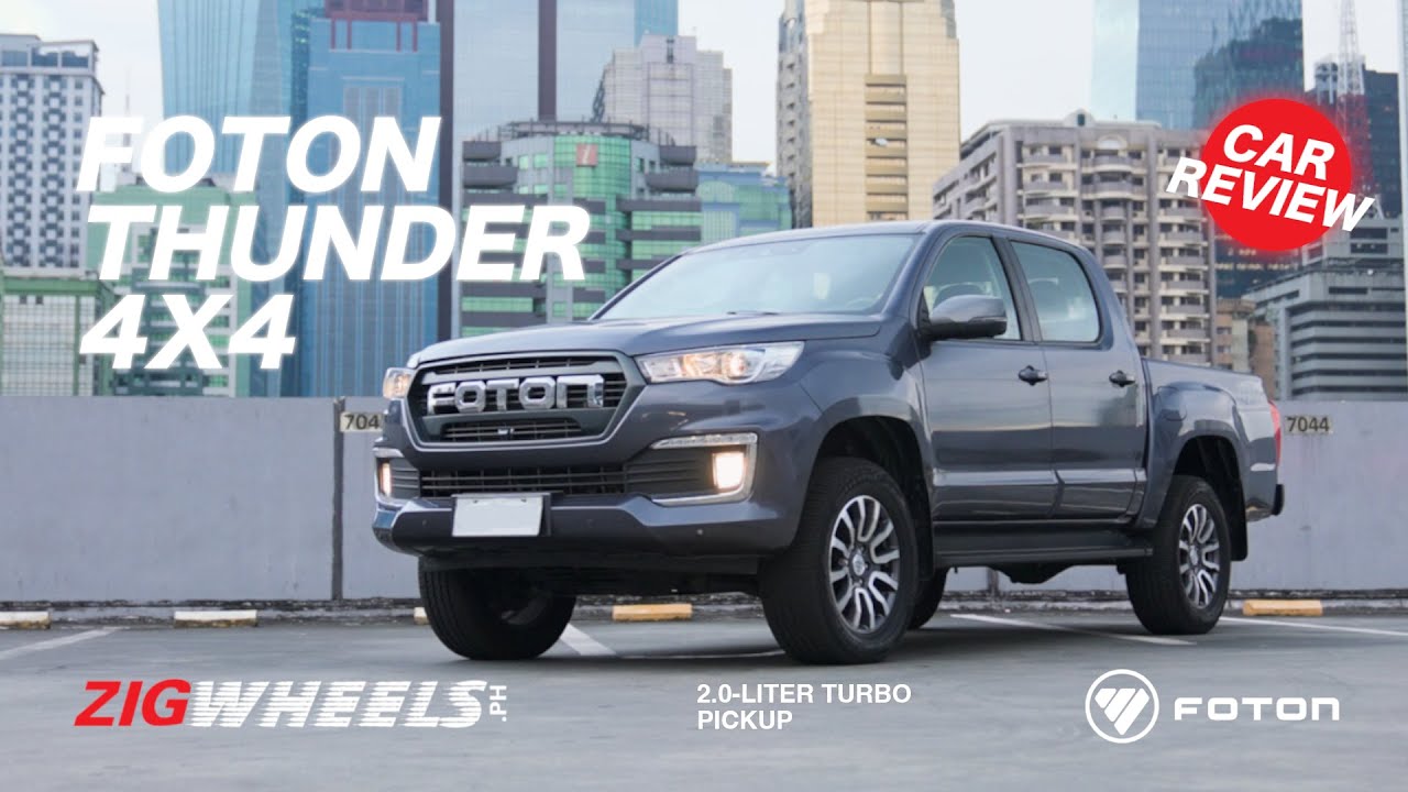 2025 Foton Thunder 4x4 AT | Surprise! This over a Hilux? | Review | Zigwheels.Ph