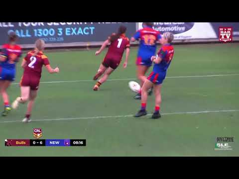 2019 CRL Womens R1 Highlights - Riverina Bulls v Newcastle & Hunter