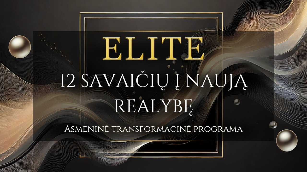 12 SAVAIČIŲ Į NAUJĄ REALYBĘ — VYGANTAS