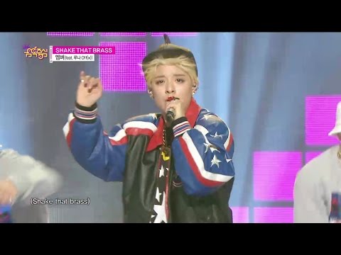 【TVPP】Amber(f(x)) - SHAKE THAT BRASS (feat. Luna) @ Show Music core Live
