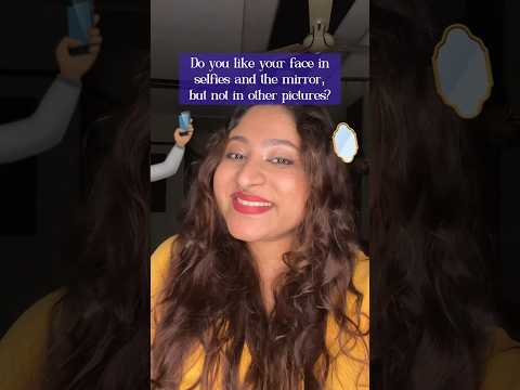 Turn off the mirror front camera setting and become more comfy with your face ❤️ #selfies #selfimage