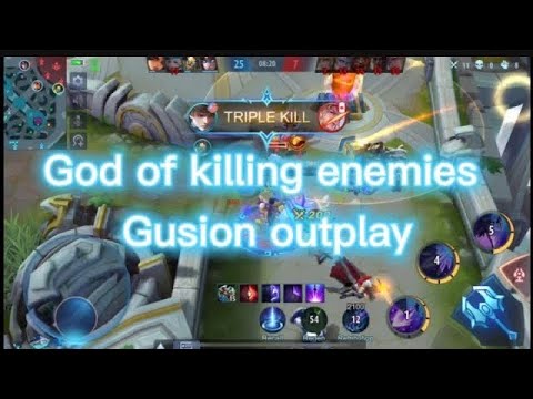 17 kills gusion overpowered