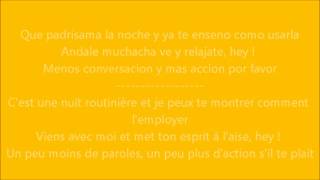 Glee - A little less conversation / Paroles &amp; Traduction