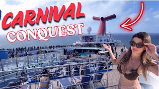 CARNIVAL CONQUEST 🚢 AN OLD CLASSIC CRUISE SHIP
