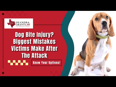 Dog Bite Injury? Biggest Mistakes Victims Make After The Attack | Deandra Grant Law