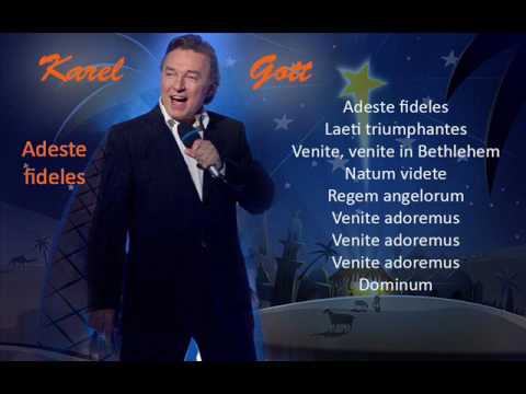KAREL GOTT Adeste fideles