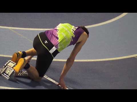 200M JUM/ F10/F11/F12  Championnats régionaux en salle Cadets Juniors  EAUBONNE 03/02/2018