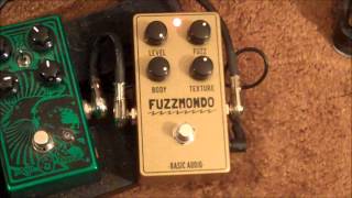 Video thumbnail for Basic Audio Fuzzmondo Demo by ThePedalPimp