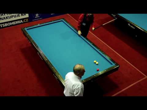 EC Classic teams 2017 Prague Group B - Villiers vs. Havlik 1-cushion