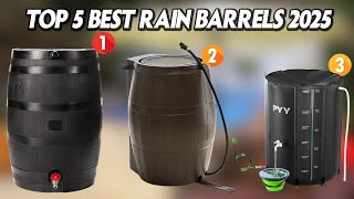 Top 5 Best Rain Barrels 2025 - Don’t Buy one Before Watching